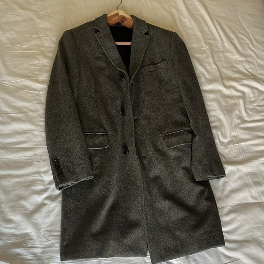 JCrew Ludlow Wool Topcoat